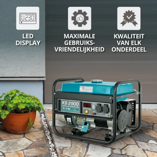 Benzinegenerator "Könner & Söhnen" KS 2900