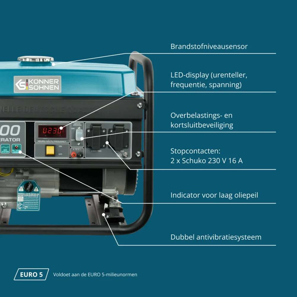 ks3000_5_nl Benzinegenerator "Könner & Söhnen" KS 3000